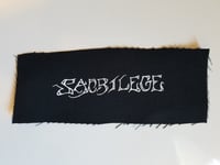 Sacrilege Cloth Patch