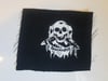 Discharge Skulls Cloth Patch