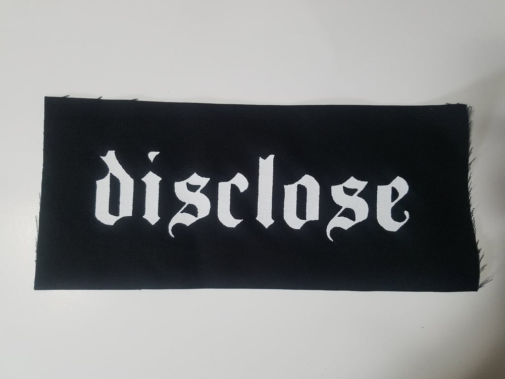 Disclose Logo Shoulder Patch