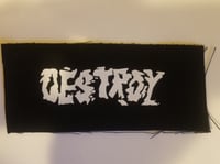 Seditionaries Destroy Cloth Patch