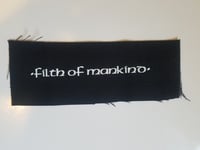 Filth of Mankind Cloth Patch