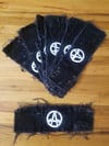 Gauze Black Patchy Armband