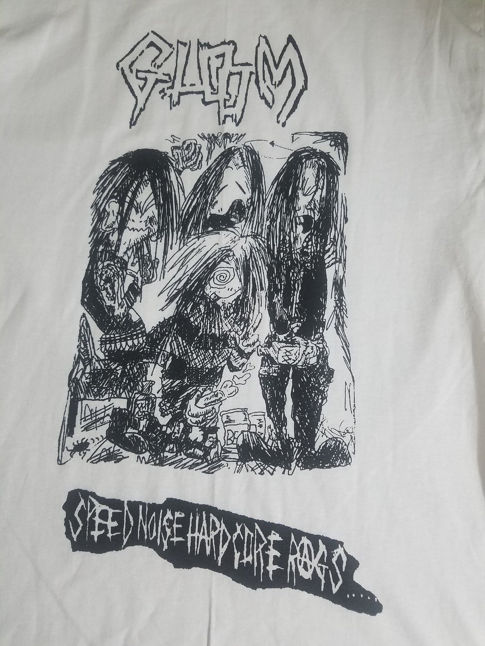 Gloom Speed Noise Hardcore Rags Shirt