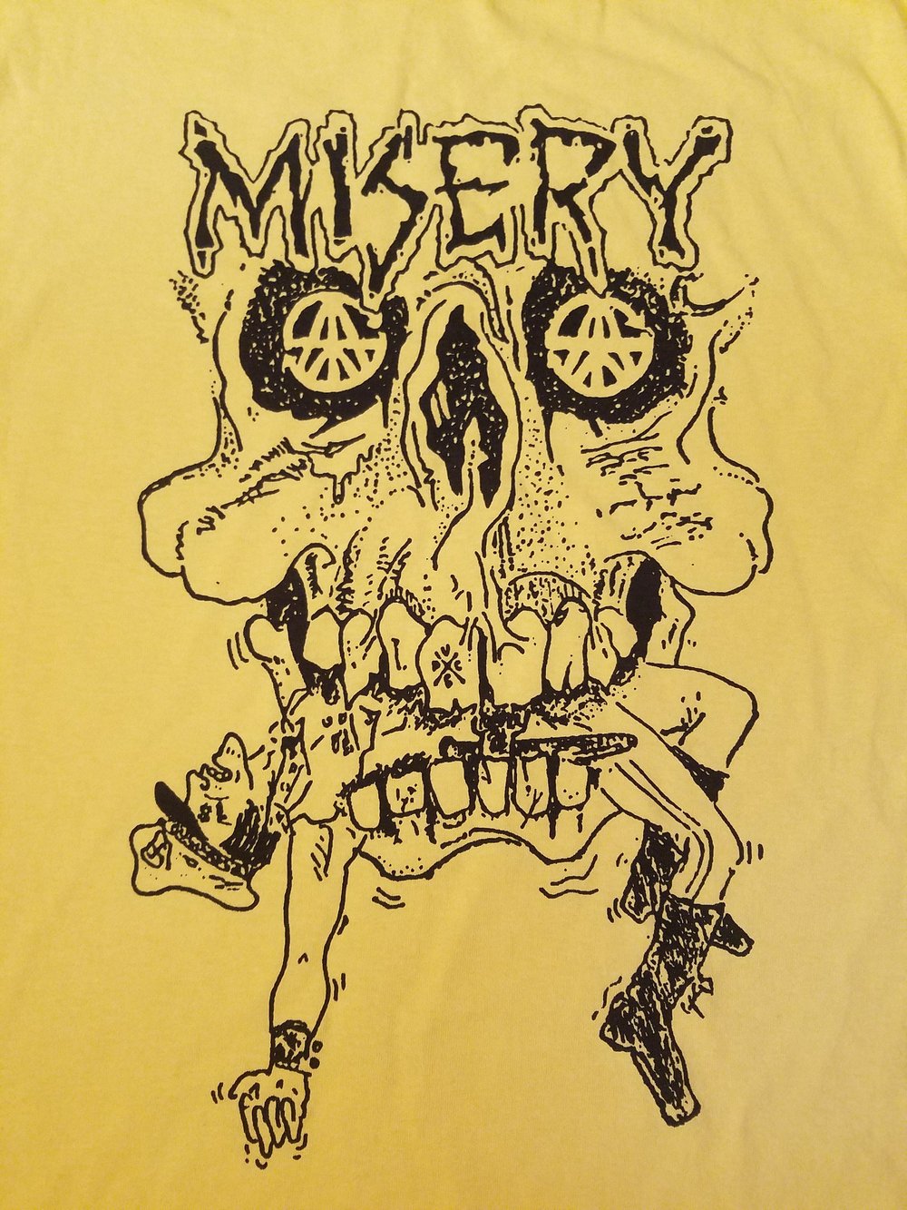 Misery - Cop Skull Shirt