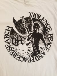 Image 2 of Life - Violence Peace and Peace Research Shirt