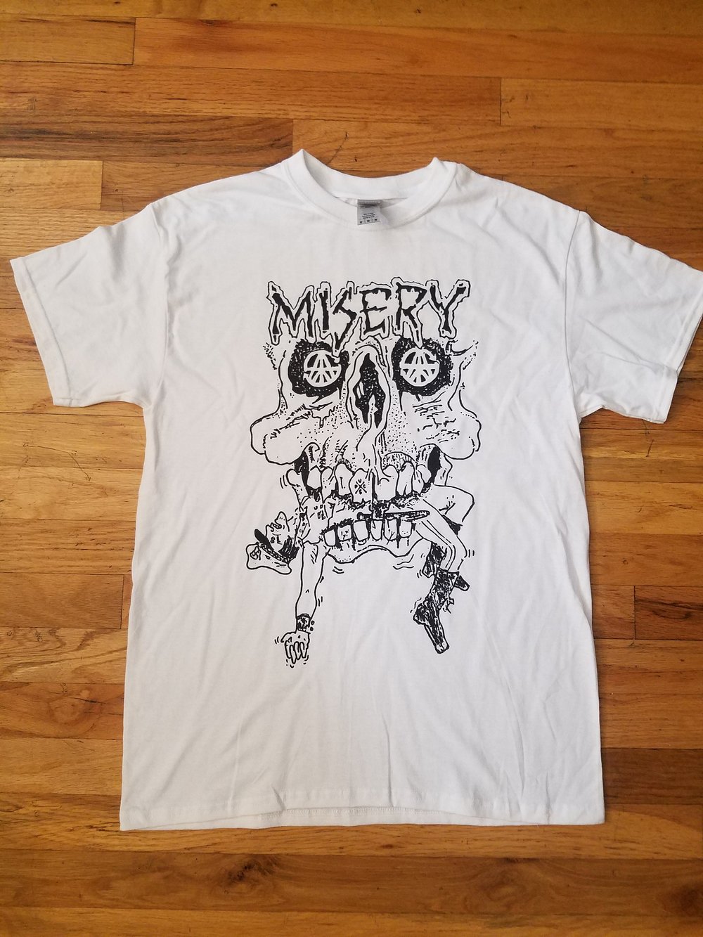 Misery - Cop Skull Shirt