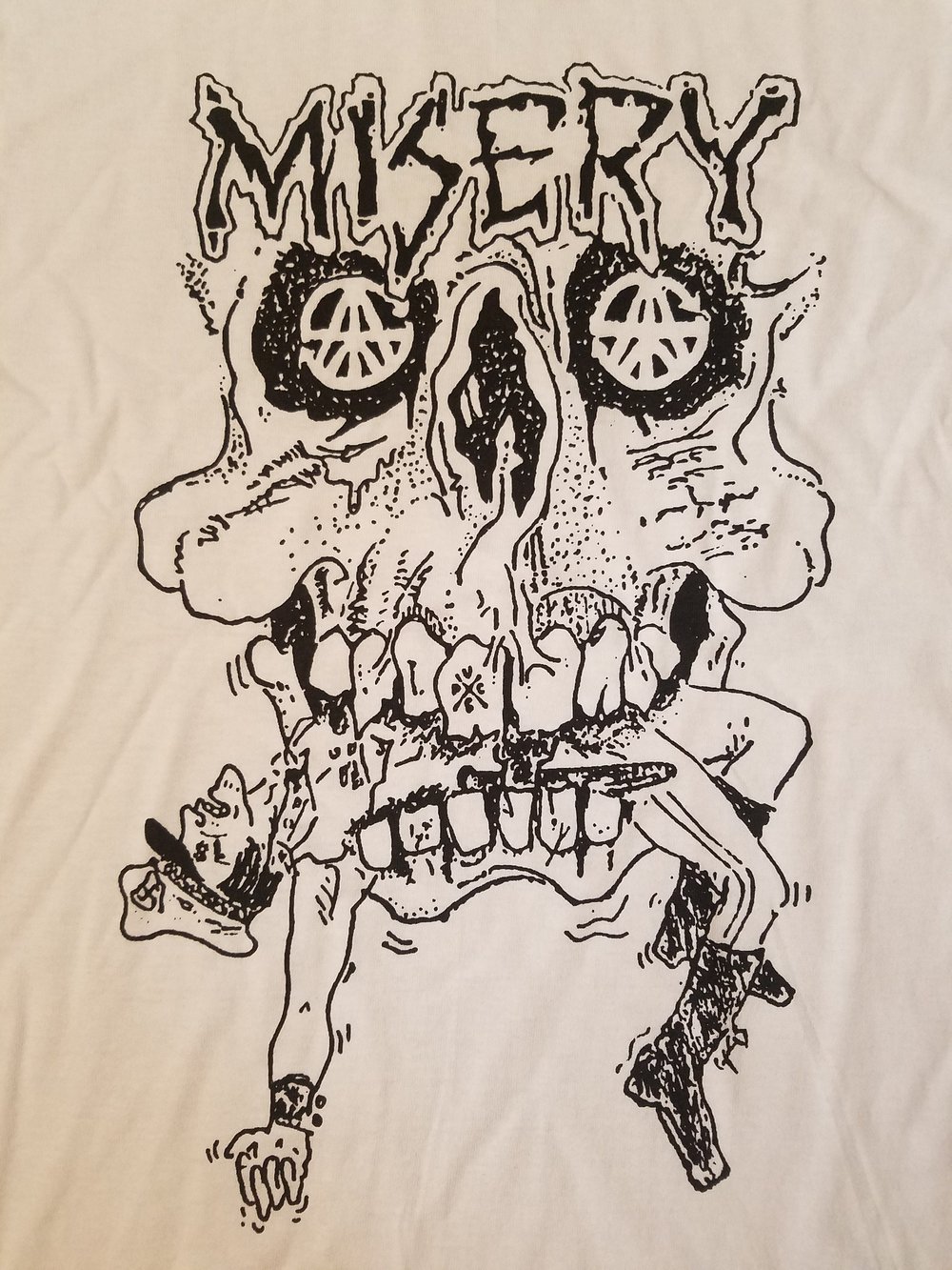 Misery - Cop Skull Shirt