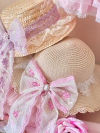 Image 3 of Custom Lace Summer Hat