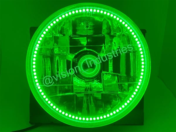 Image of NEW RELEASE 5-3/4 GREEN MICRO SMD HALO SET OF (4)