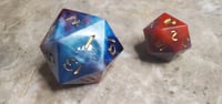 Image 1 of Dump Dice - Red White Blue Dice