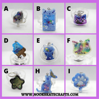 Image 1 of Liquid Shaker Keychains