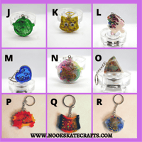 Image 2 of Liquid Shaker Keychains