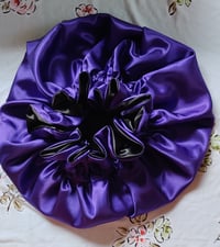 Satin Reversible Two In One Bonnets
