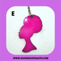 Female-Shaped Keychains