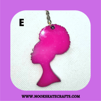 Image 2 of Female-Shaped Keychains