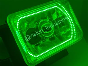 Image of #VISION 4X6 GREEN SMD NEW PRODUCT RELEASE! VISION INDUSTRIES   HALO SET OF (4)