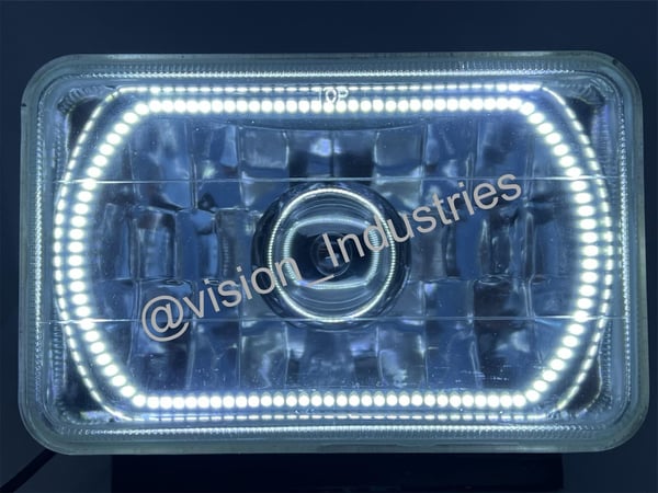 Image of #VISION 4X6 WHITE SMD NEW PRODUCT RELEASE! VISION INDUSTRIES   HALO SET OF (4)