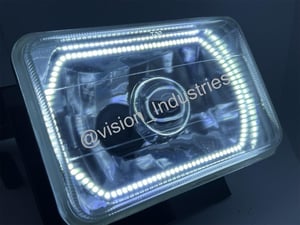 Image of #VISION 4X6 WHITE SMD NEW PRODUCT RELEASE! VISION INDUSTRIES   HALO SET OF (4)