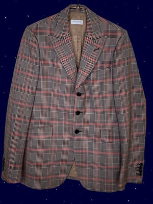 AUTHENTIC! DRIES VAN NOTEN houndstooth blazer