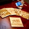 Limited Edition: Laser Engraved Wooden Anime Drink Coaster Set