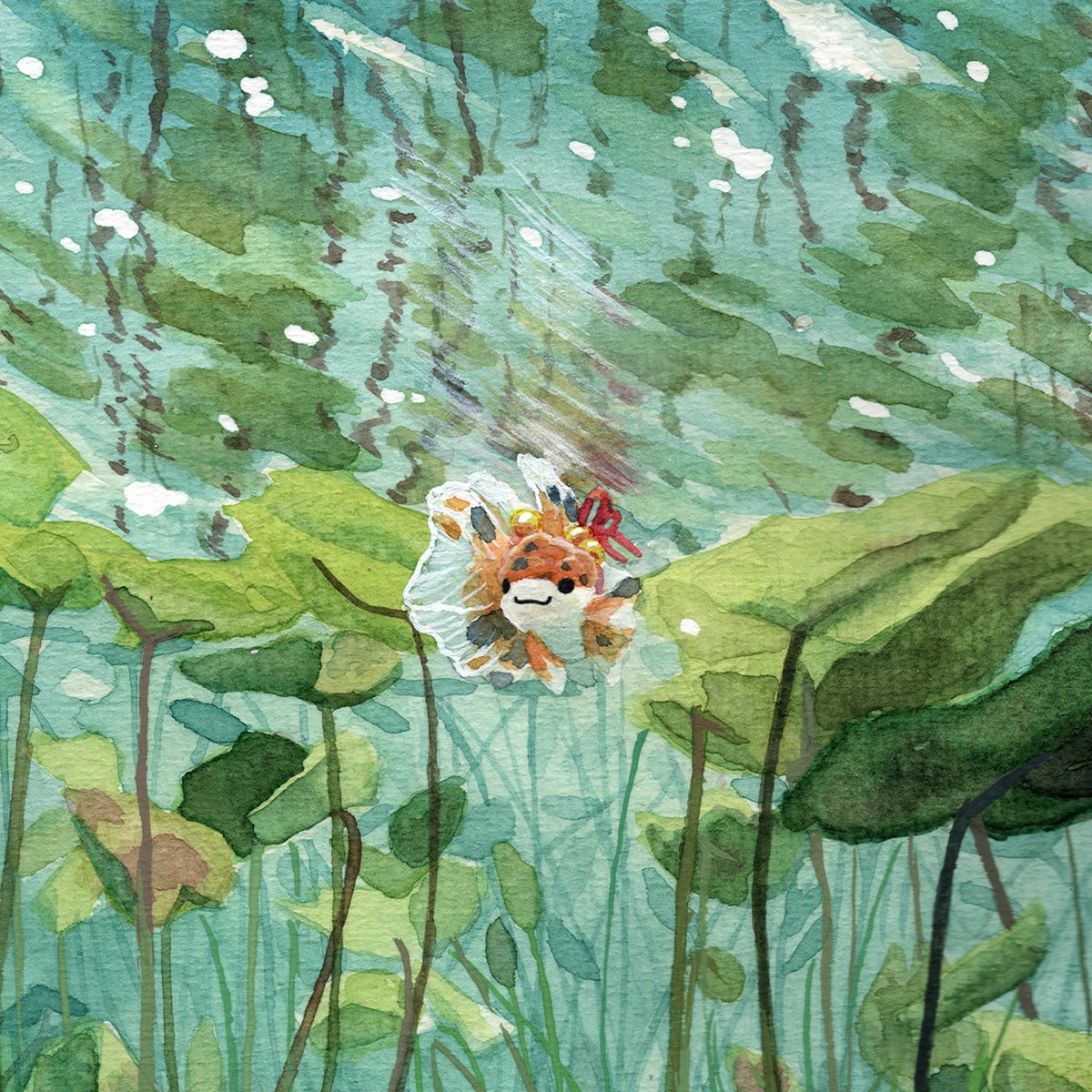 Image of Pond Spirit prints