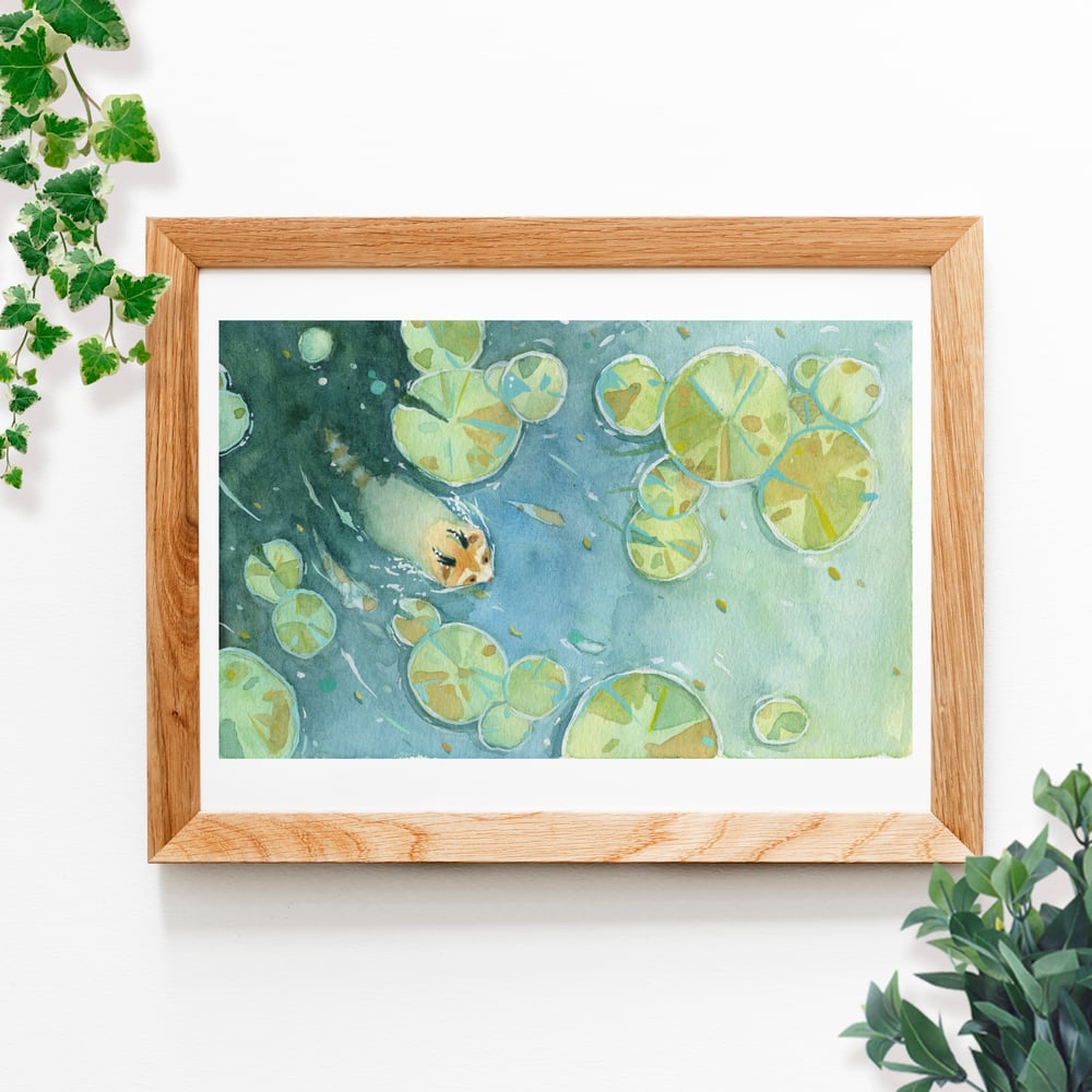 Image of Crossing the Pond Prints