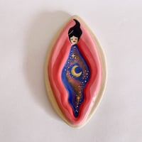 Image 3 of Vulva Goddess Incense Holder / Trinket Plate I