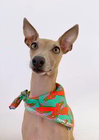 Image 3 of Silks scarves hounds