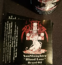Image 2 of NunSlaughter "Blood Love" beard oil