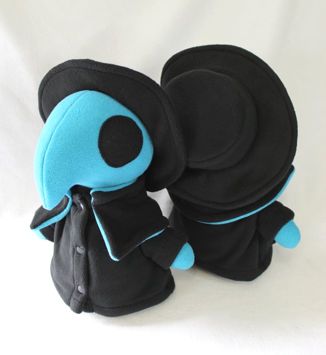 Blue Plague Doctor Plushie