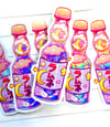 Holographic Night Sky Ramune Sticker