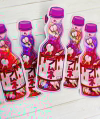 Image 1 of Holographic Teeth Ramune  Sticker