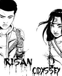Black & White Odyssey/Risan Print