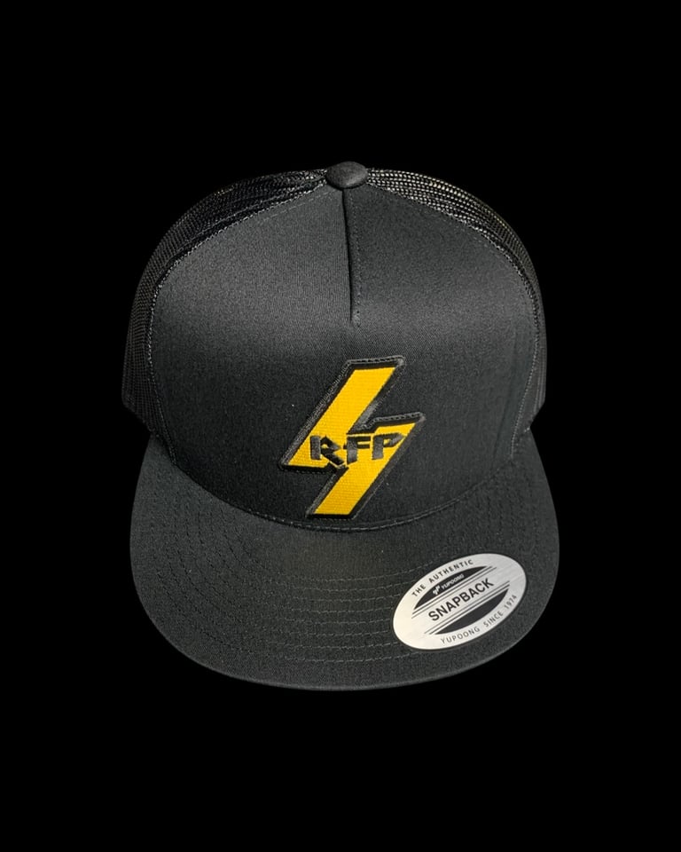 Gold Bolt Mesh Snapback