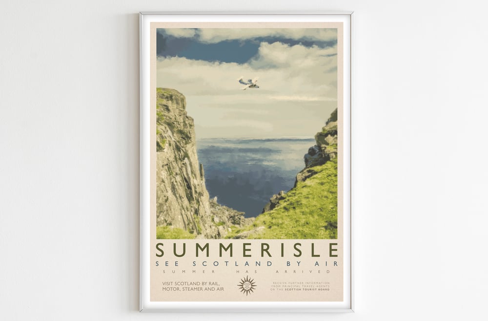 'Summerisle' Art Print 