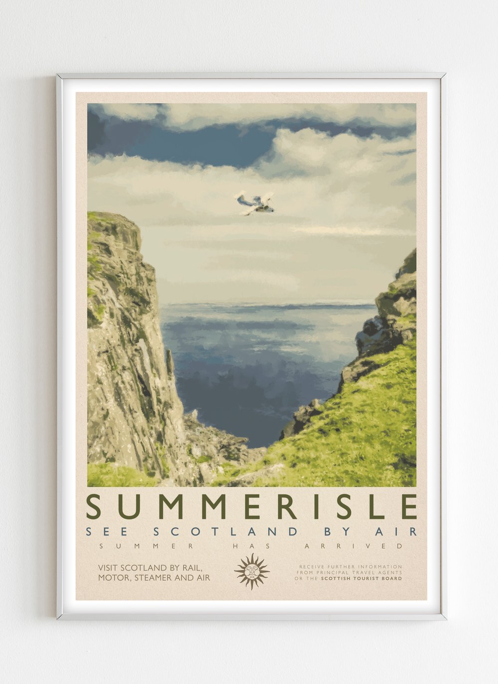 'Summerisle' Art Print 