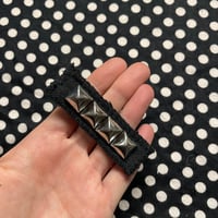Image 4 of BLACK STUDDED HAIR CLIPS 