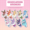 Eeveelution Stickers