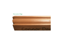 Image 2 of 5 x 7 Alder Wood Plaque with Stand