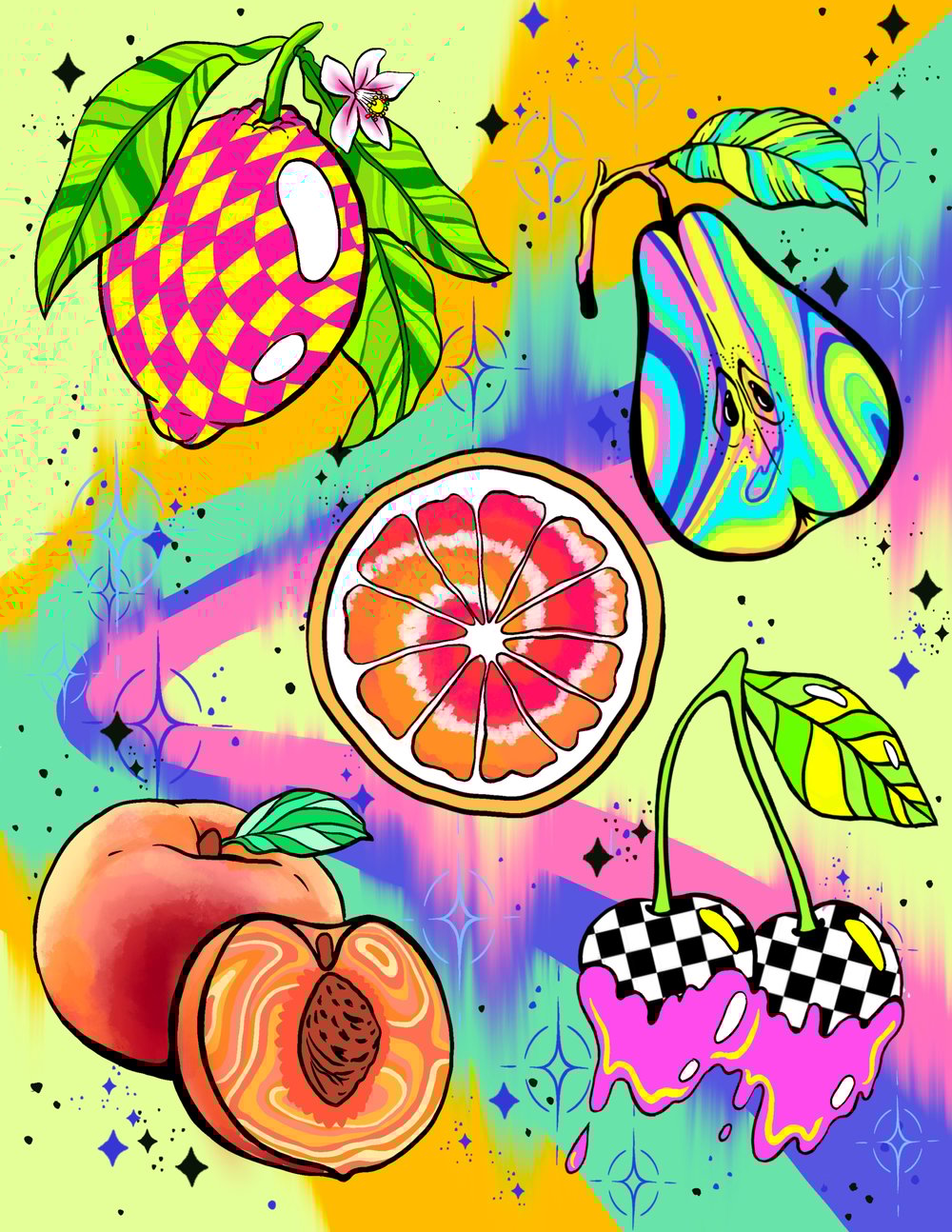 Image of Feeling Fruity - Print