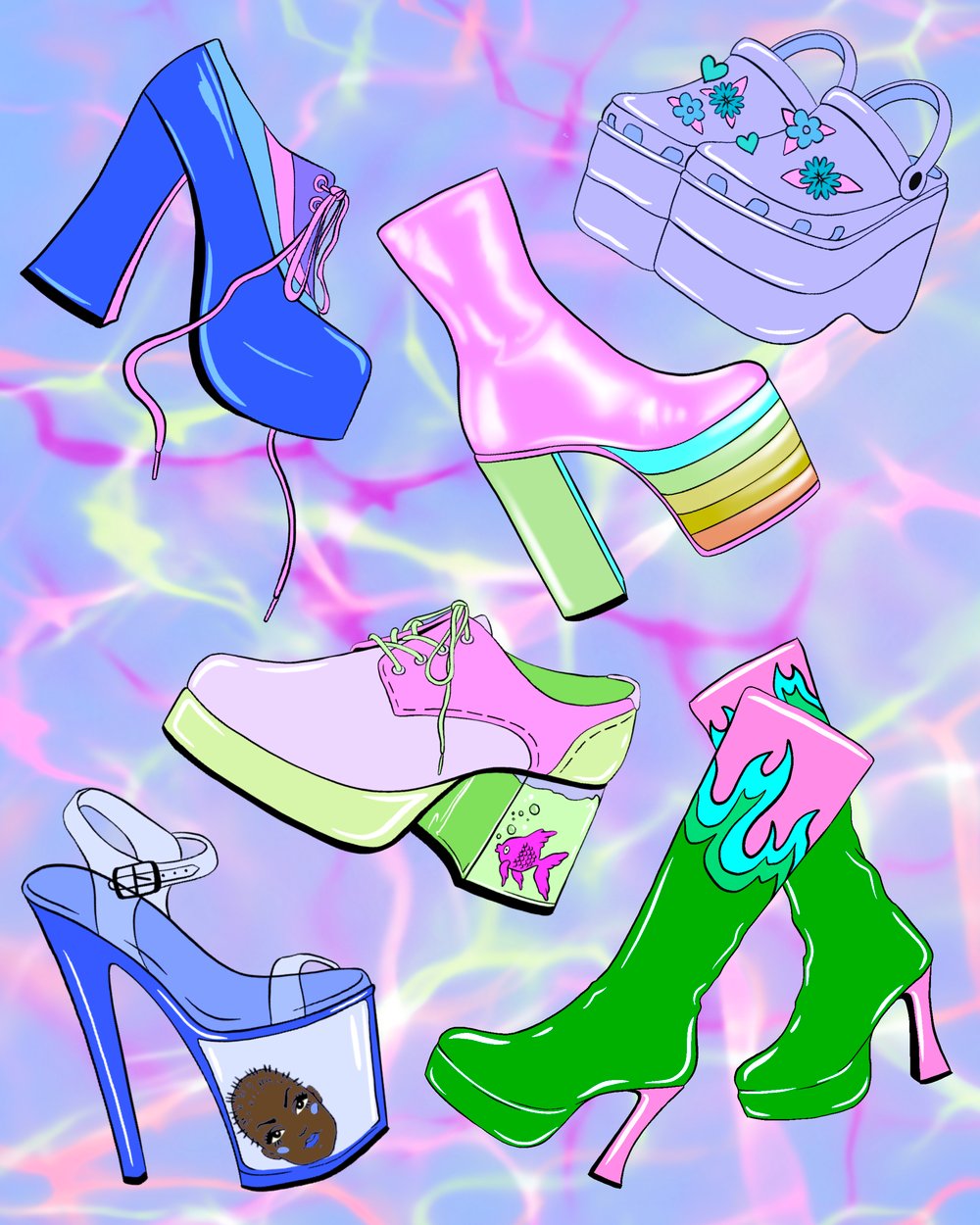Image of SHOES - Print