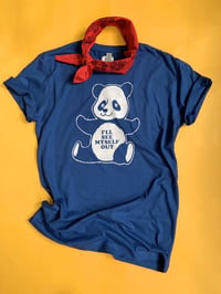 Image 1 of I'll See Myself Out Panda- Unisex Tee