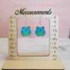 Lolli the Frog Holographic Acrylic Earrings