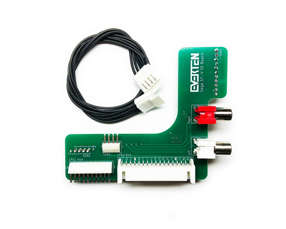 Everten: ST-V IO Board - Stereo + CPS2 Kick [Sega Everten: ST-V IO Board - Stereo + CPS2 Kick [Sega