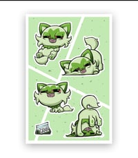 Image of CatNip Sticker Sheet