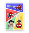 Lola and the Spiders Sticker Sheet