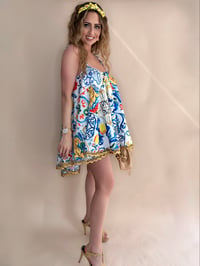 Image 3 of Majolica Lemon Swing Dress