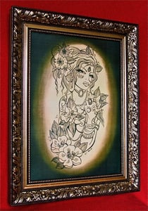 Image of Gypsy Girl (Size A3)