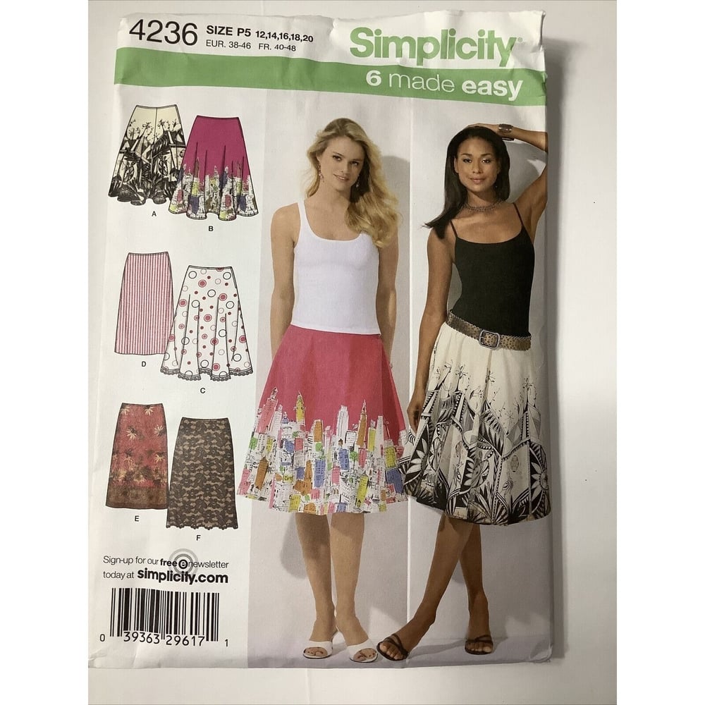 Women's Semicircle Skirt Pattern  Skirt Sewing Pattern for Women