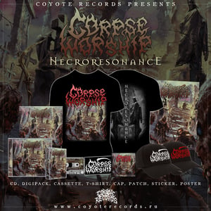 Image of CORPSE WORSHIP Necroresonance CD/T-shirt/Tape/Cap/Patch
